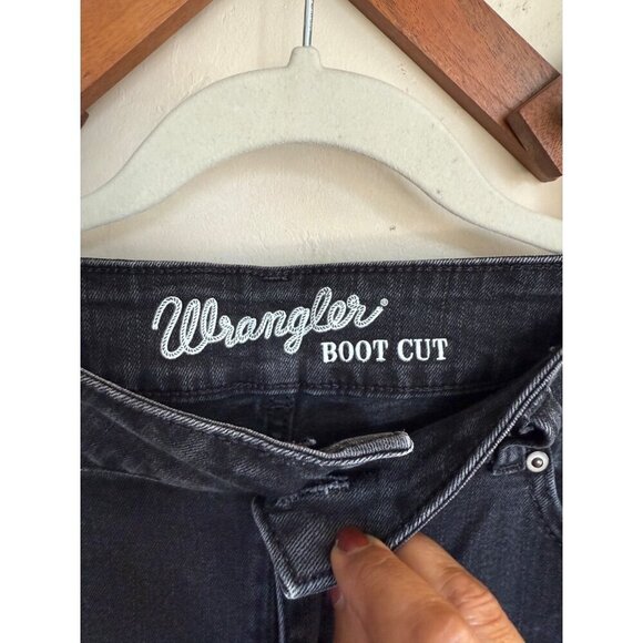 Wrangler Jeans Women's 11 x 34 Essential mid Bootcut Denim Western Cowboy Boho - Picture 5 of 12